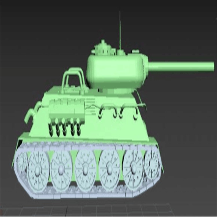 大名充气军用坦克模型
